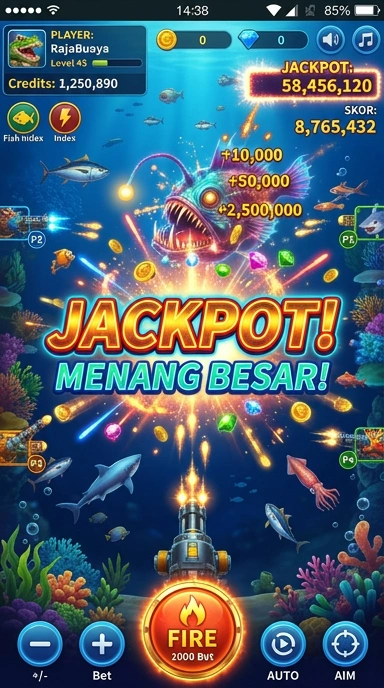 Tampilan utama aplikasi Rajabuaya dengan berbagai pilihan aplikasi.